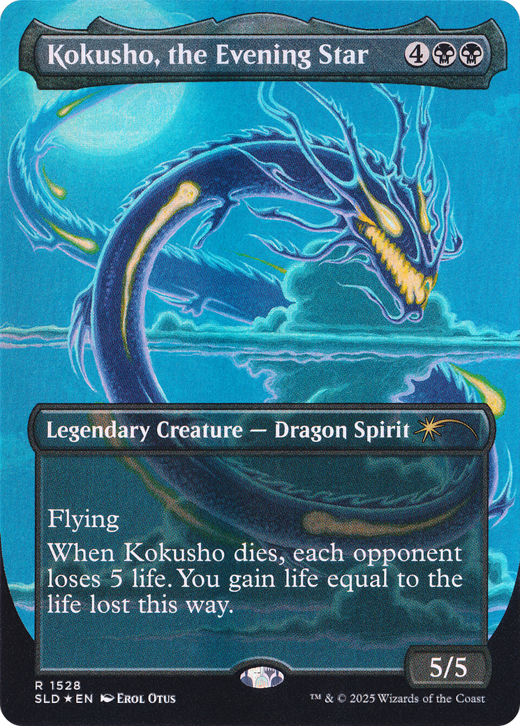 Kokusho, the Evening Star (Rainbow Foil) [Secret Lair Drop Series] | Chromatic Games