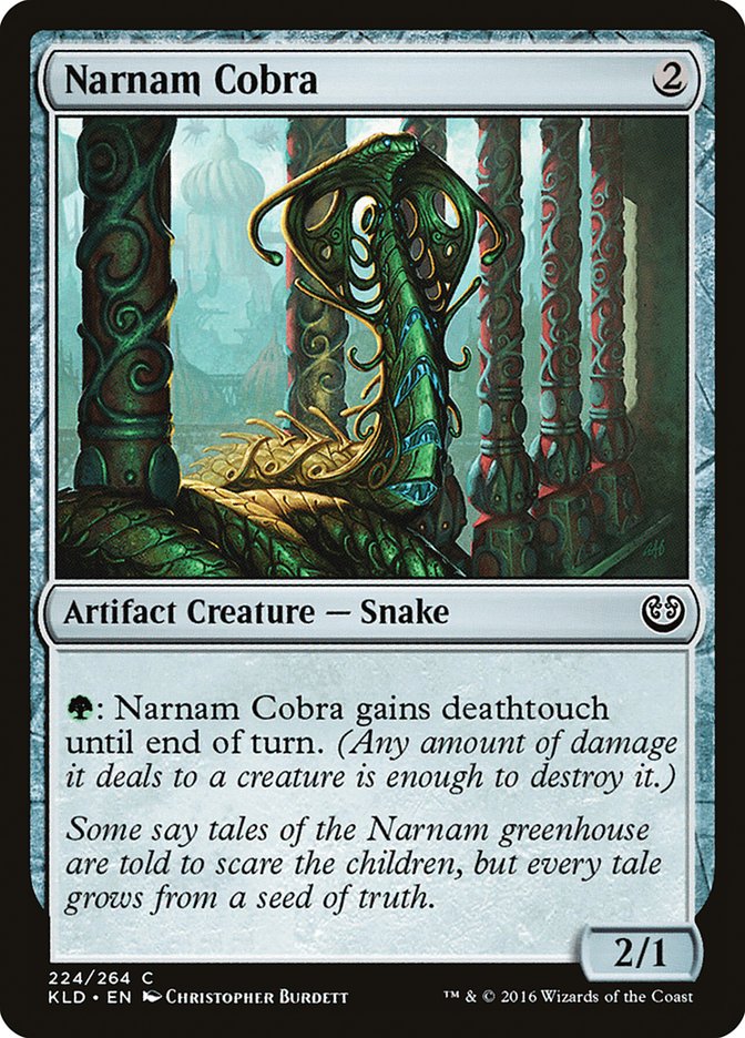 Narnam Cobra [Kaladesh] | Chromatic Games