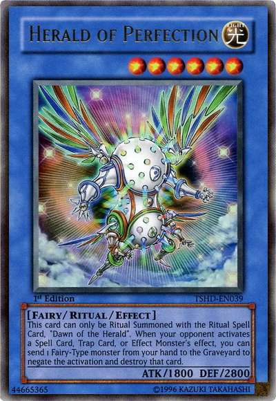 Herald of Perfection [TSHD-EN039] Ultra Rare | Chromatic Games