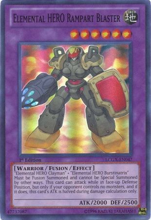 Elemental HERO Rampart Blaster [LCGX-EN047] Super Rare | Chromatic Games