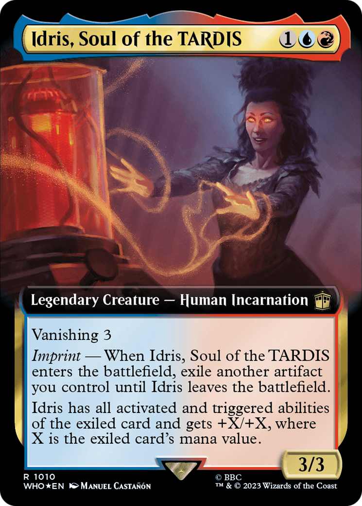 Idris, Soulu of the TARDIS (Extended Art) (Surge Foil) [Doctor Who] | Chromatic Games