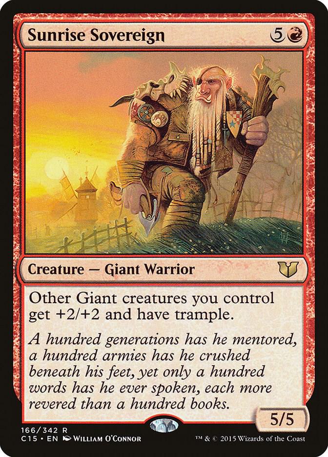 Sunrise Sovereign 166/342 (Commander 2015)  | Chromatic Games