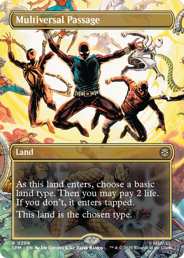 Multiversal Passage (Borderless) [Marvel's Spider-Man] | Chromatic Games