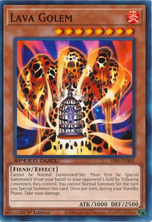 Lava Golem [SS05-ENB01] Common | Chromatic Games