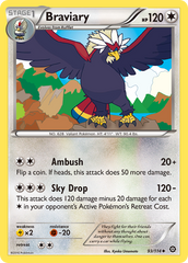 Braviary (93/114) [XY: Steam Siege] | Chromatic Games