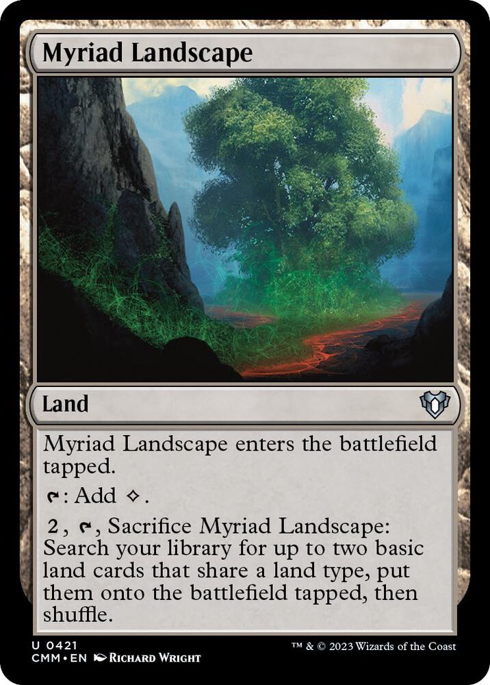 Myriad Landscape 421/451 (Commander Masters)  | Chromatic Games