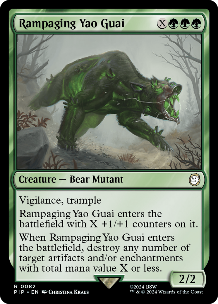 Rampaging Yao Guai [Fallout] | Chromatic Games