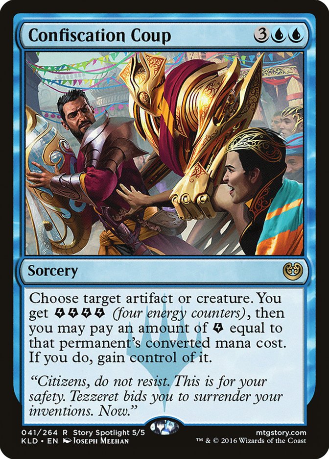 Confiscation Coup [Kaladesh] | Chromatic Games