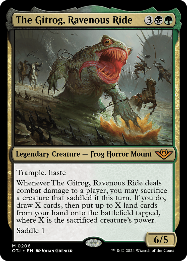 The Gitrog, Ravenous Ride [Outlaws of Thunder Junction] | Chromatic Games