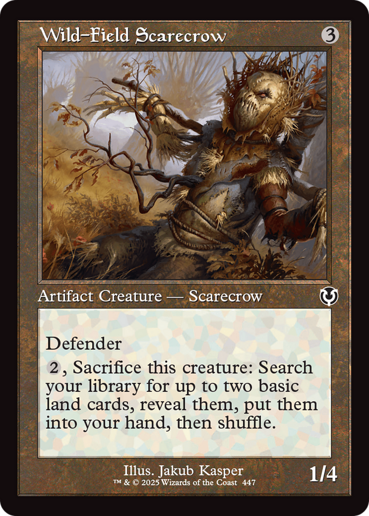 Wild-Field Scarecrow (Retro Frame) [Innistrad Remastered] | Chromatic Games