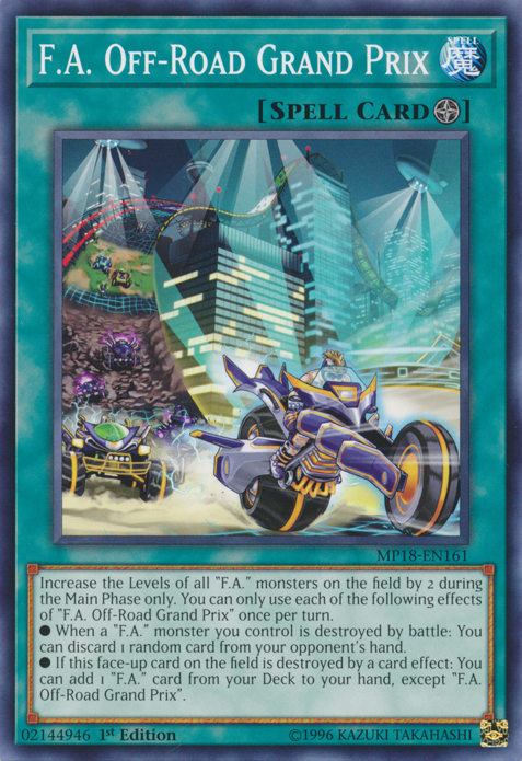 F.A. Off-Road Grand Prix [MP18-EN161] Common | Chromatic Games