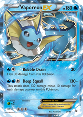 Vaporeon EX (24/83) [XY: Generations] | Chromatic Games