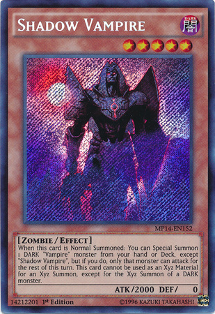 Shadow Vampire [MP14-EN152] Secret Rare | Chromatic Games