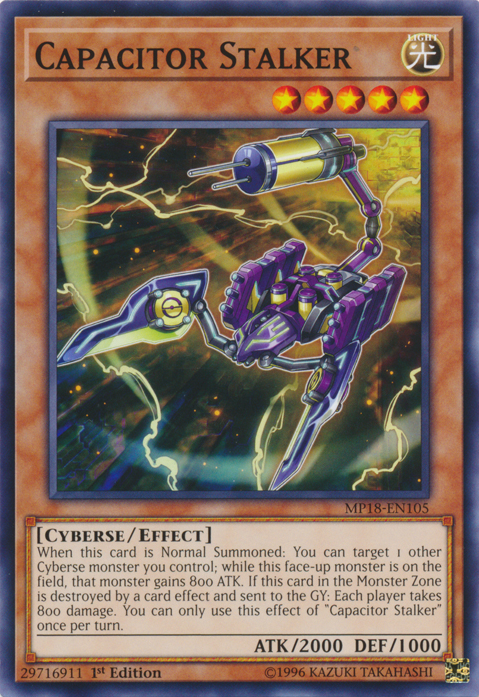 Capacitor Stalker [MP18-EN105] Common | Chromatic Games