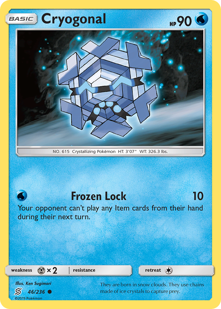 Cryogonal (46/236) [Sun & Moon: Unified Minds] | Chromatic Games