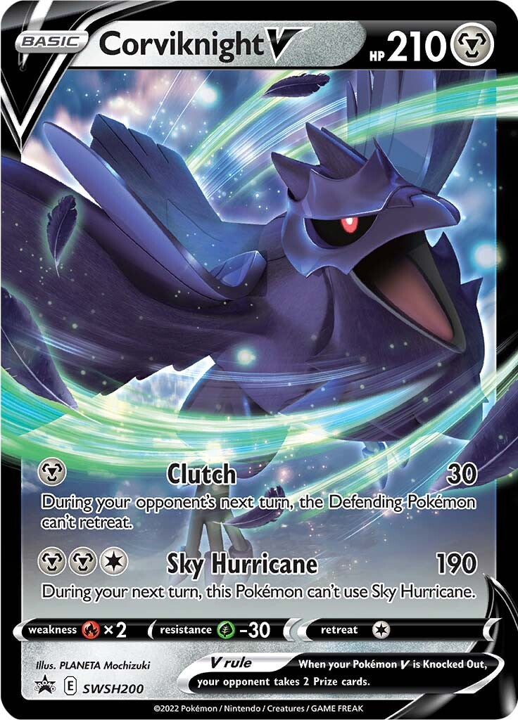 Corviknight V (SWSH200) [Sword & Shield: Black Star Promos] | Chromatic Games