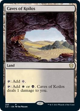 Caves of Koilos 283/81 (Commander 2021)  | Chromatic Games