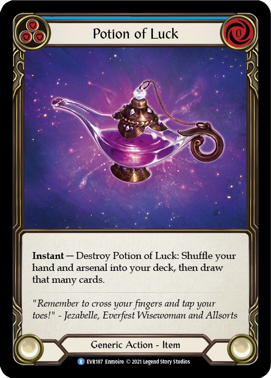 Potion of Luck [EVR187] (Everfest)  1st Edition Cold Foil | Chromatic Games