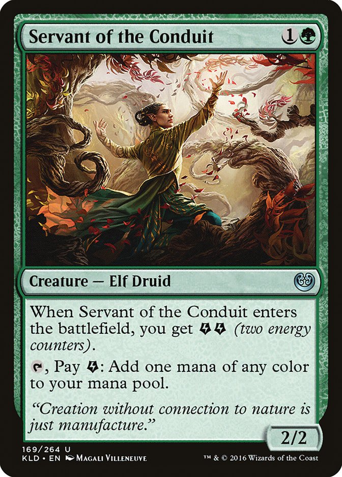 Servant of the Conduit 169/264 (Kaladesh)  | Chromatic Games