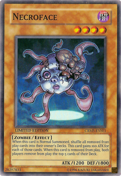 Necroface [CRMS-ENSE1] Super Rare | Chromatic Games