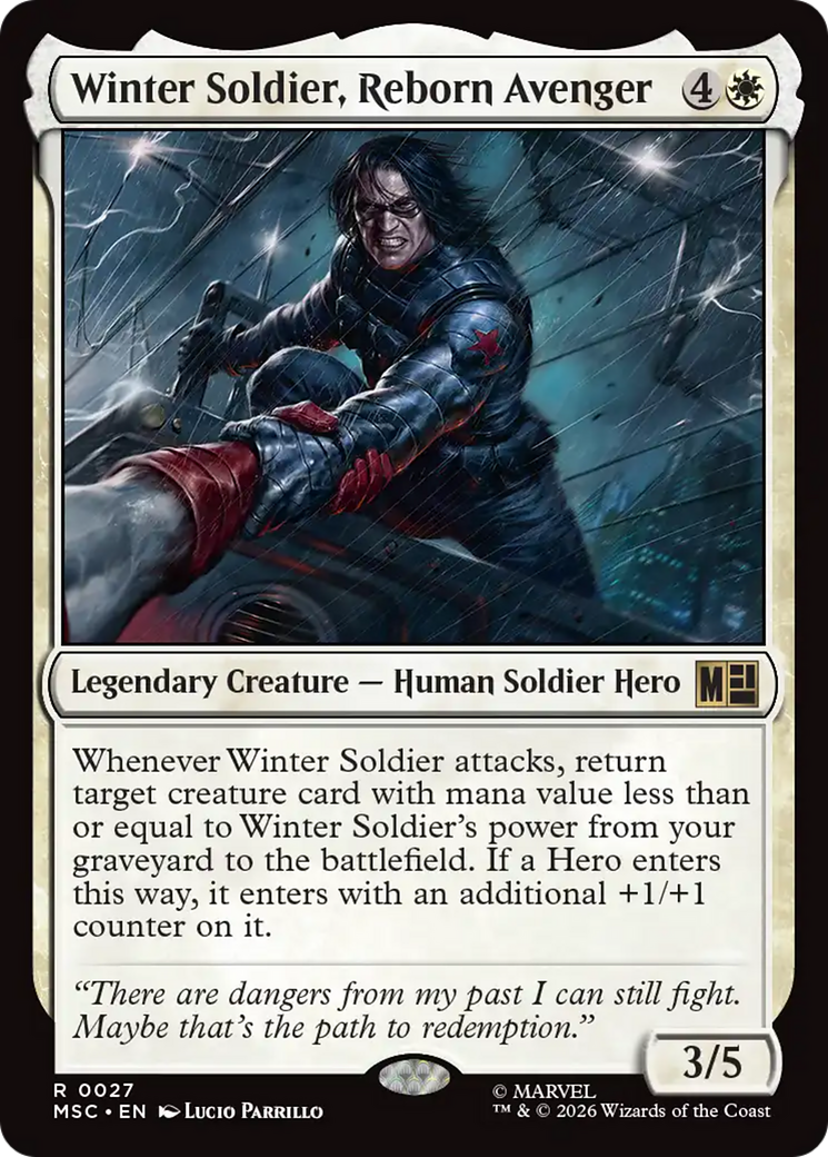 Winter Soldier, Reborn Avenger [Marvel Super Heroes Commander] | Chromatic Games