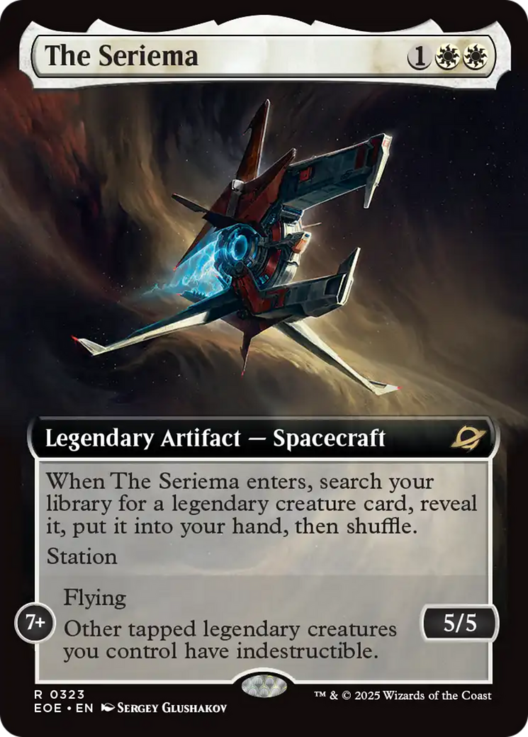 The Seriema (Extended Art) [Edge of Eternities] | Chromatic Games