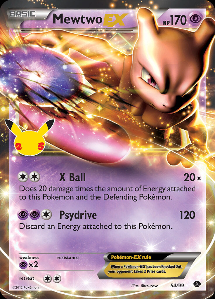 Mewtwo EX (54/99) [Celebrations: 25th Anniversary - Classic Collection] | Chromatic Games