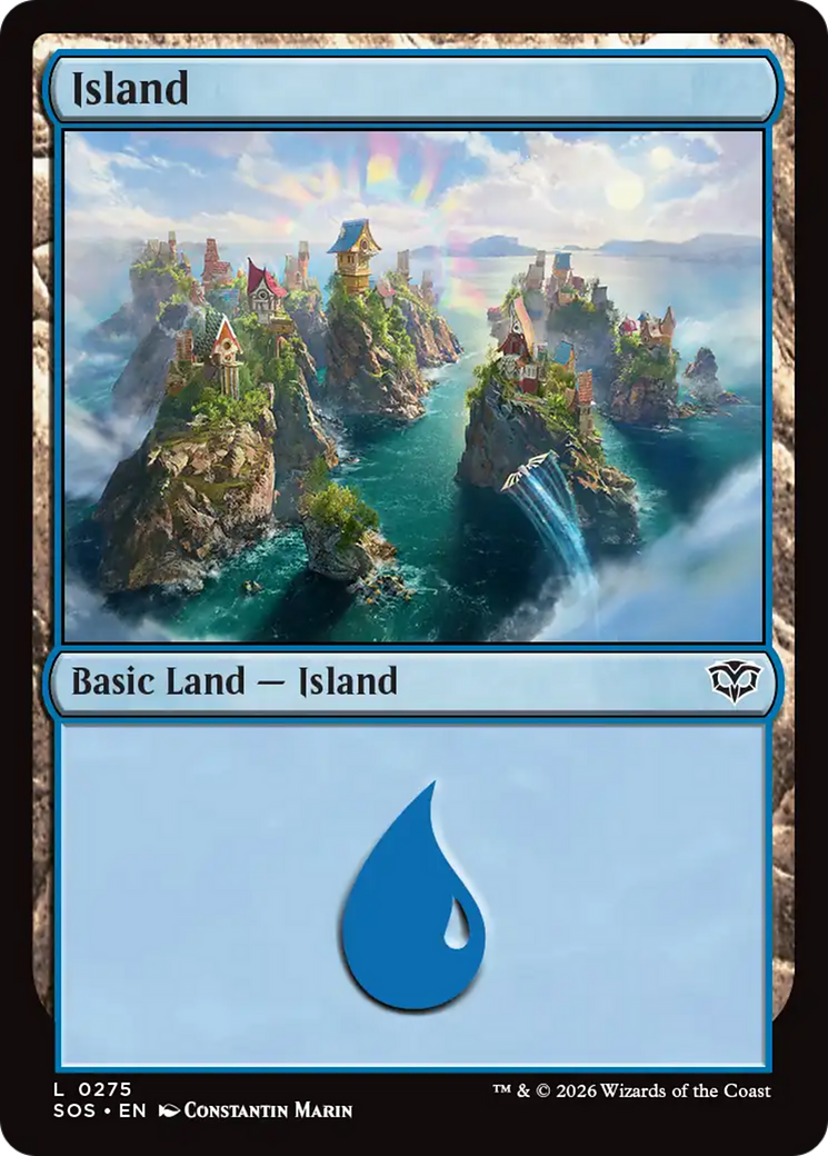 Island (0275) [Secrets of Strixhaven] | Chromatic Games
