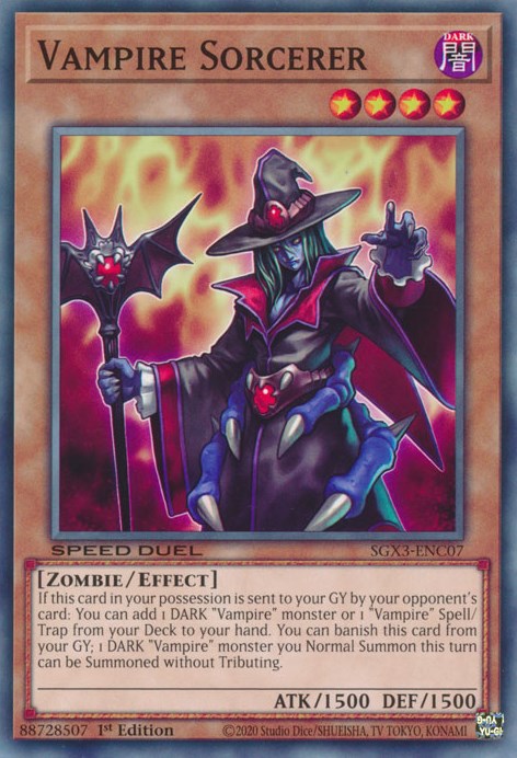 Vampire Sorcerer [SGX3-ENC07] Common | Chromatic Games