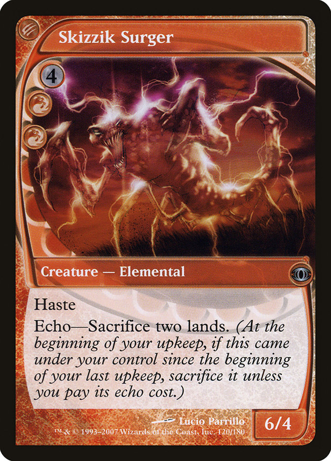 Skizzik Surger 120/180 (Future Sight)  - Foil | Chromatic Games