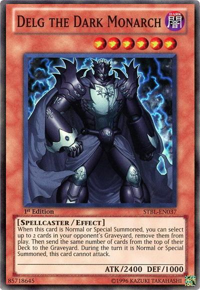 Delg the Dark Monarch [STBL-EN037] Super Rare | Chromatic Games