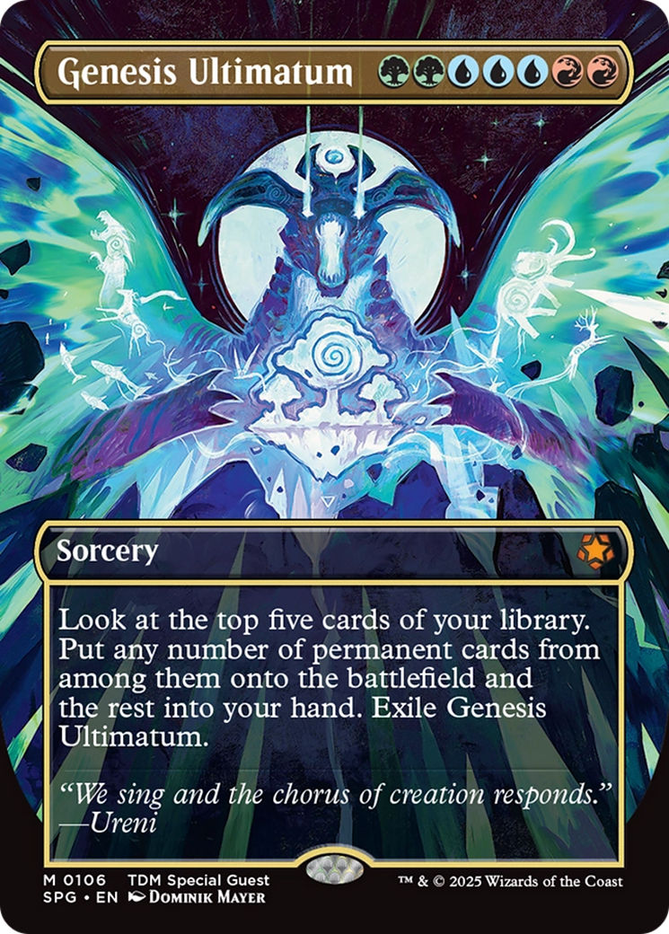 Genesis Ultimatum (Borderless) [Tarkir: Dragonstorm Special Guests] | Chromatic Games