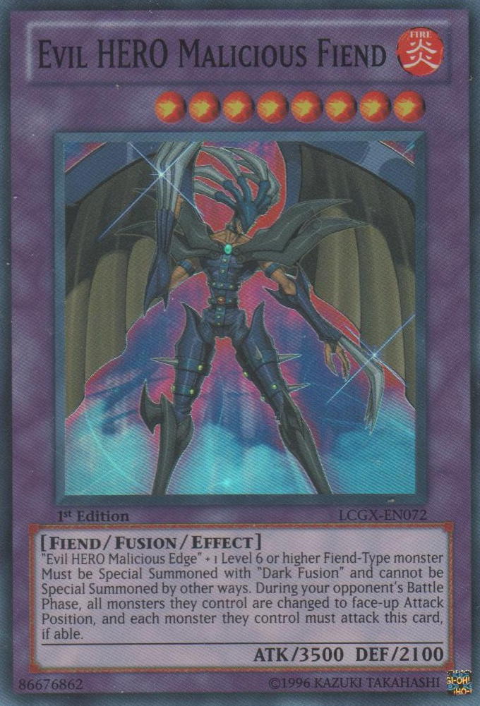Evil HERO Malicious Fiend [LCGX-EN072] Super Rare | Chromatic Games