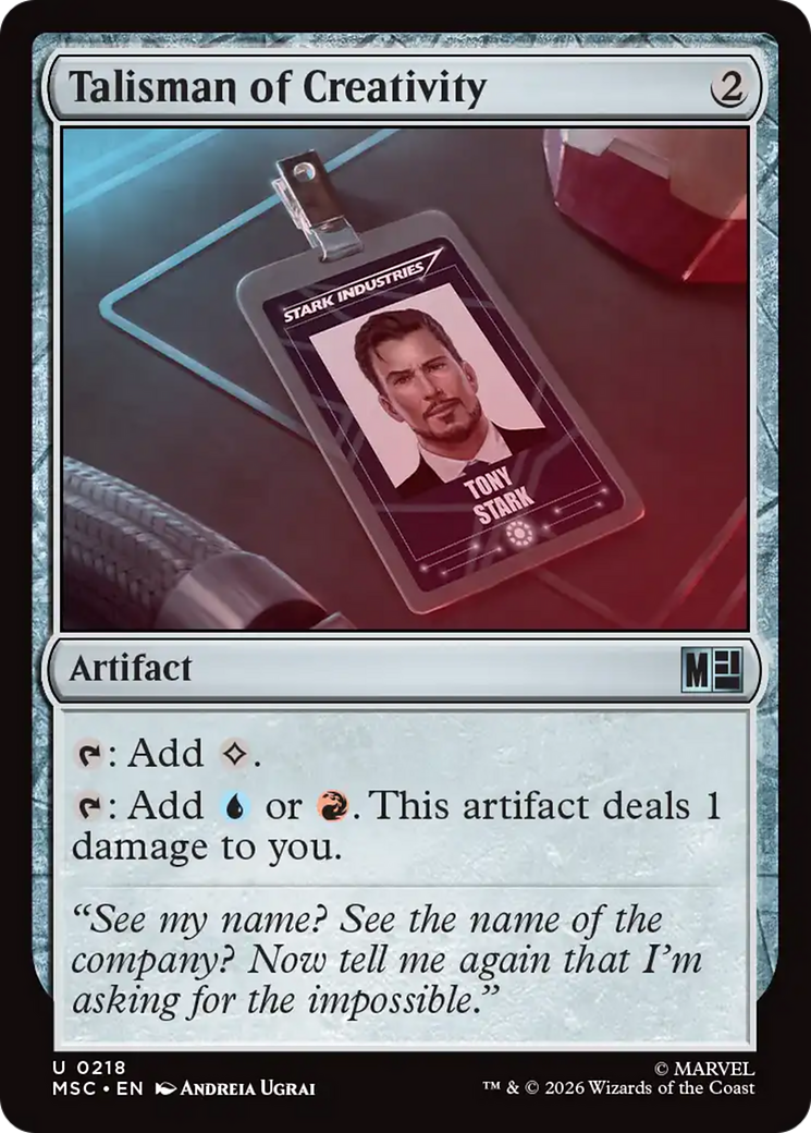 Talisman of Creativity [Marvel Super Heroes Commander] | Chromatic Games
