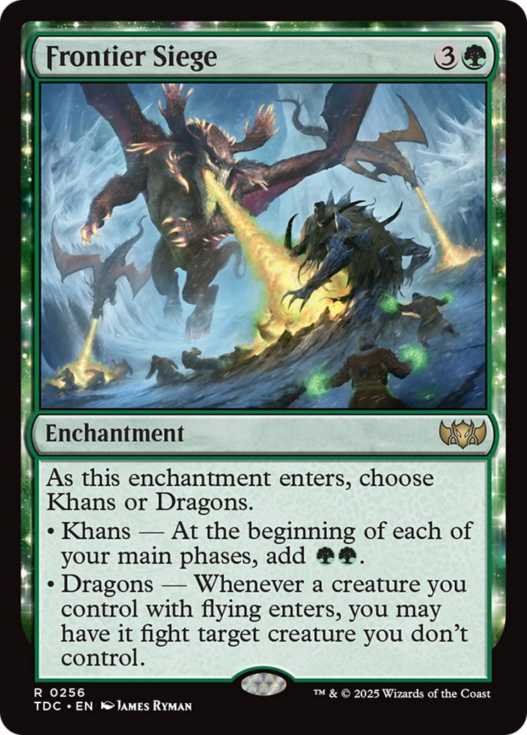 Frontier Siege [Tarkir: Dragonstorm Commander] | Chromatic Games