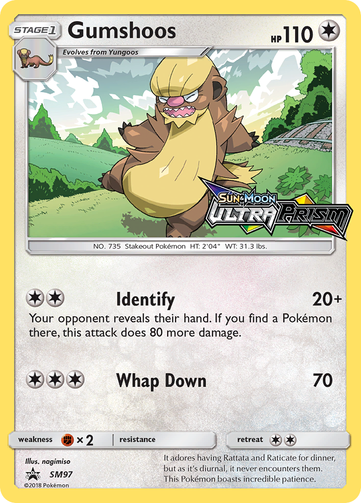 Gumshoos (SM97) [Sun & Moon: Black Star Promos] | Chromatic Games
