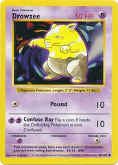 Drowzee (49/102) [Base Set Shadowless Unlimited] | Chromatic Games