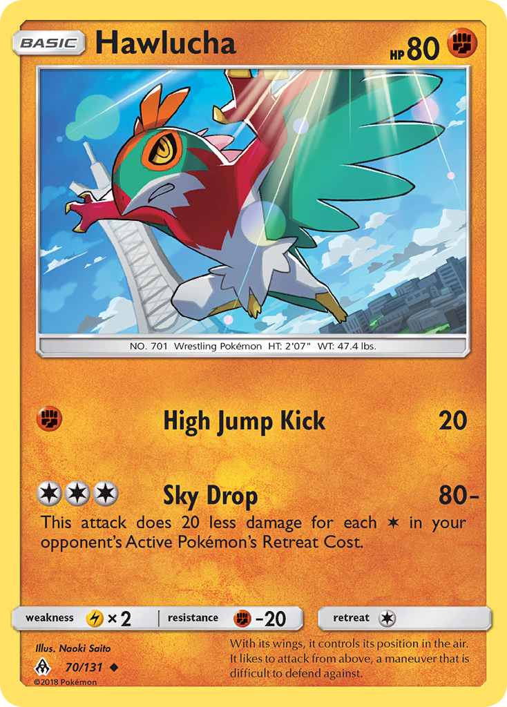 Hawlucha (70/131) [Sun & Moon: Forbidden Light] | Chromatic Games