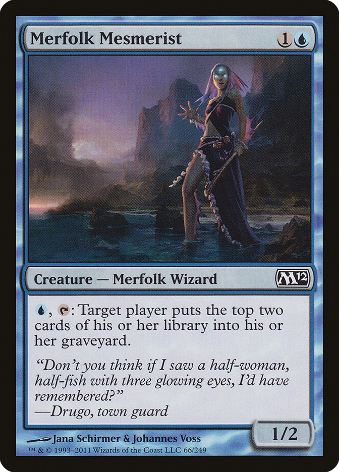 Merfolk Mesmerist 66/249 (Magic 2012 (M12))  | Chromatic Games