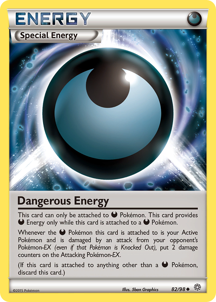 Dangerous Energy (82/98) [XY: Ancient Origins] | Chromatic Games