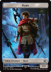 Hero (0007) // Treasure Double-Sided Token [FINAL FANTASY Tokens] | Chromatic Games