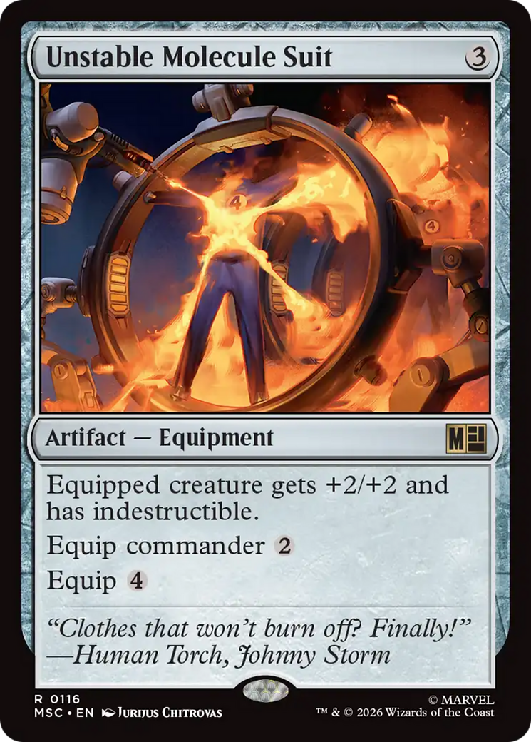 Unstable Molecule Suit [Marvel Super Heroes Commander] | Chromatic Games