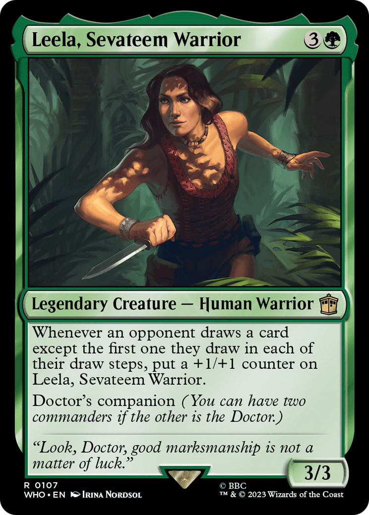 Leela, Sevateem Warrior [Doctor Who] | Chromatic Games