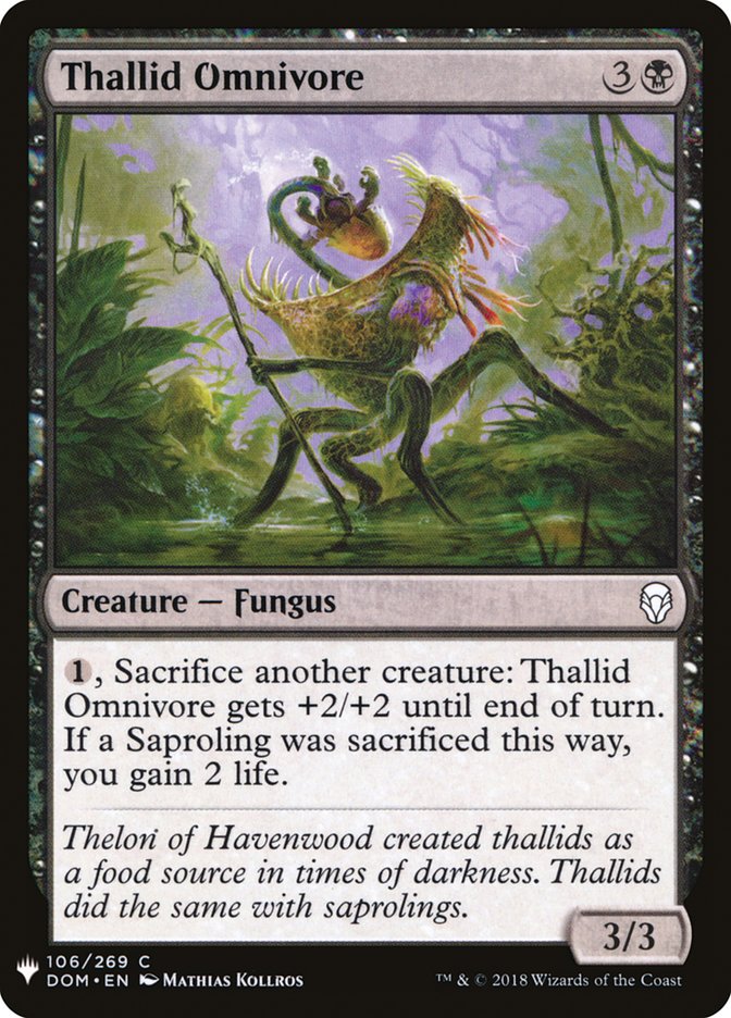 Thallid Omnivore [Mystery Booster] | Chromatic Games