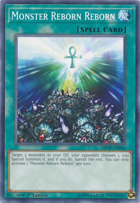 Monster Reborn Reborn [MP19-EN044] Common | Chromatic Games