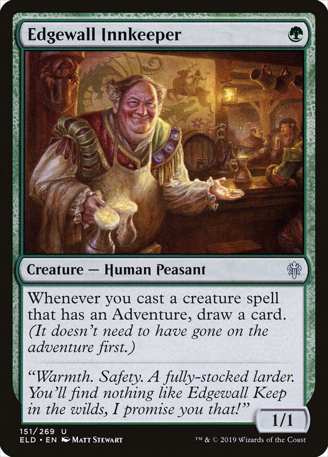 Edgewall Innkeeper 151/269 (Throne of Eldraine)  | Chromatic Games