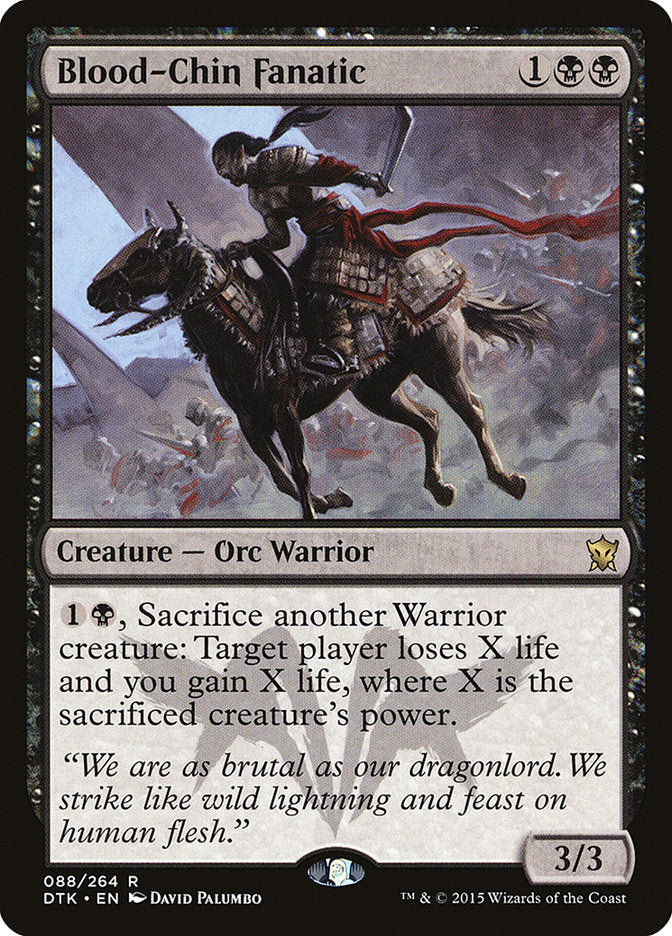 Blood-Chin Fanatic 88/264 (Dragons of Tarkir)  | Chromatic Games