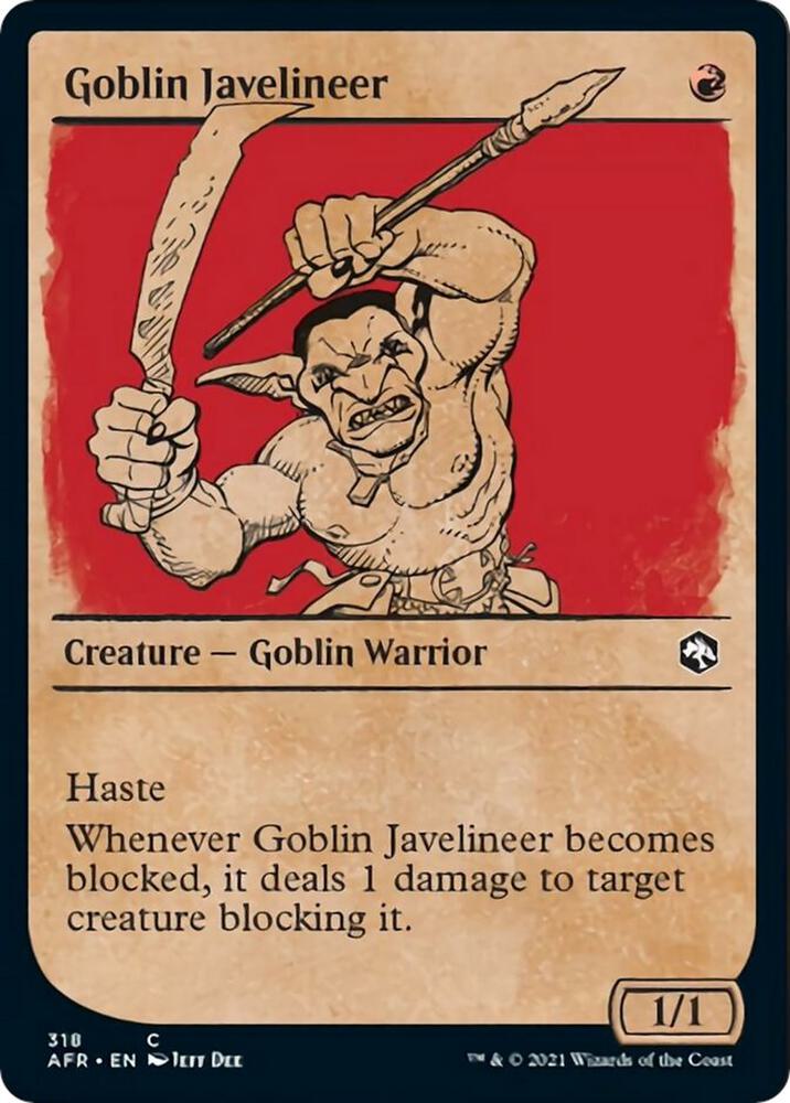 Goblin Javelineer Showcase 318 (Adventures in the Forgotten Realms)  | Chromatic Games