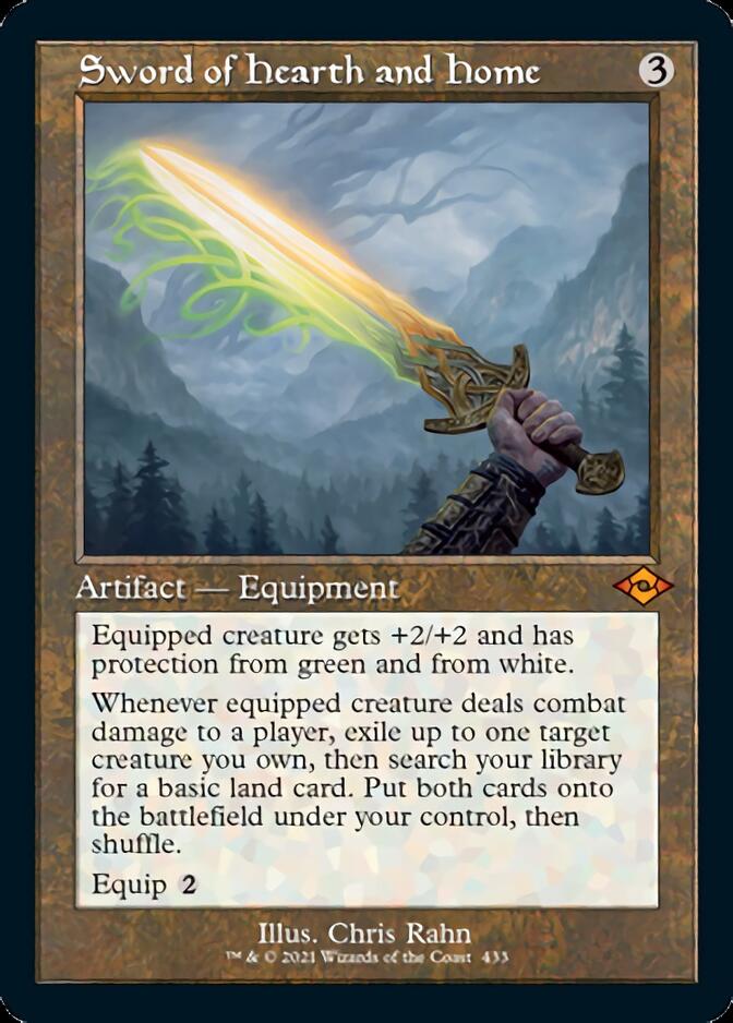 Sword of Hearth and Home (Retro Foil Etched) [Modern Horizons 2] | Chromatic Games