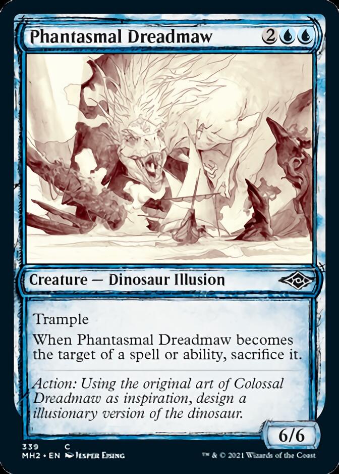 Phantasmal Dreadmaw (Sketch) [Modern Horizons 2] | Chromatic Games